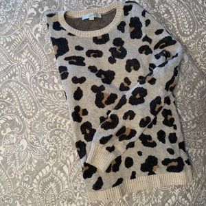 Loft Leopard Sweater
